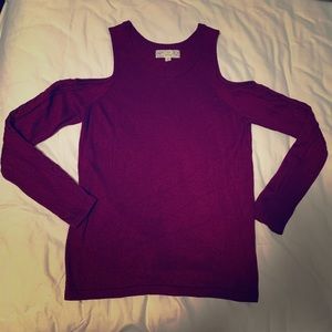 Off the shoulder sweater